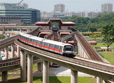 Kinh nghiệm đi tàu MRT ở Singapore