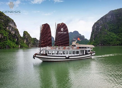Halong Luxury day tour by Genesis Cruise